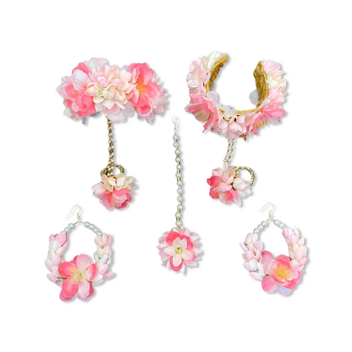 Pink Floral Set