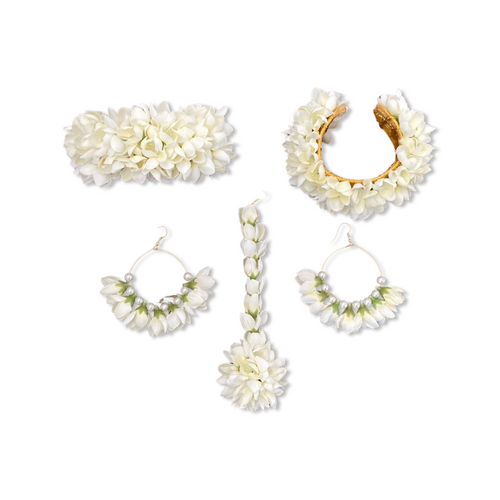 White Jasmine Flower Set