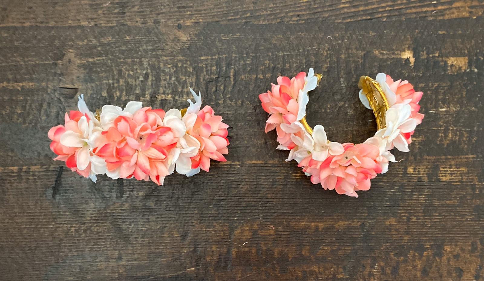 Multicolour Jasmine Cuff Bracelet set