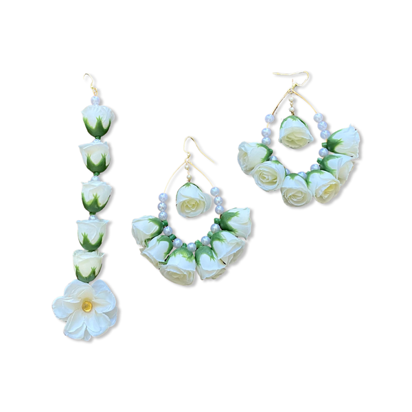 Classic White Rose Set - Suki’s Flowers